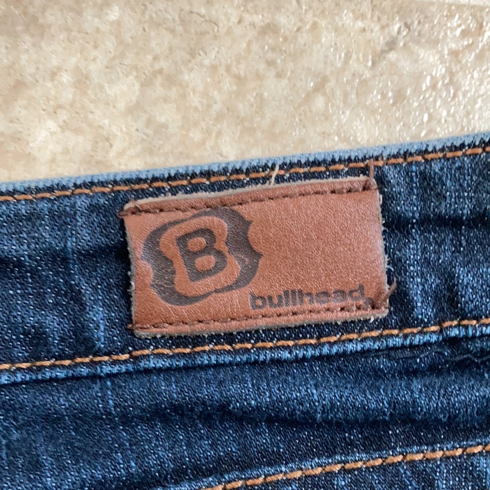 Huntington Juniors Flare Blue Jeans - Size 7 Reg - Picture 7 of 8